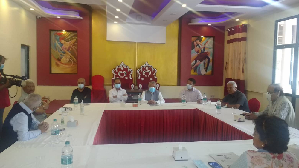 कांग्रेसका सभापति आकांक्षीहरुको बैठक सकियो, एकजुट हुने संकेत